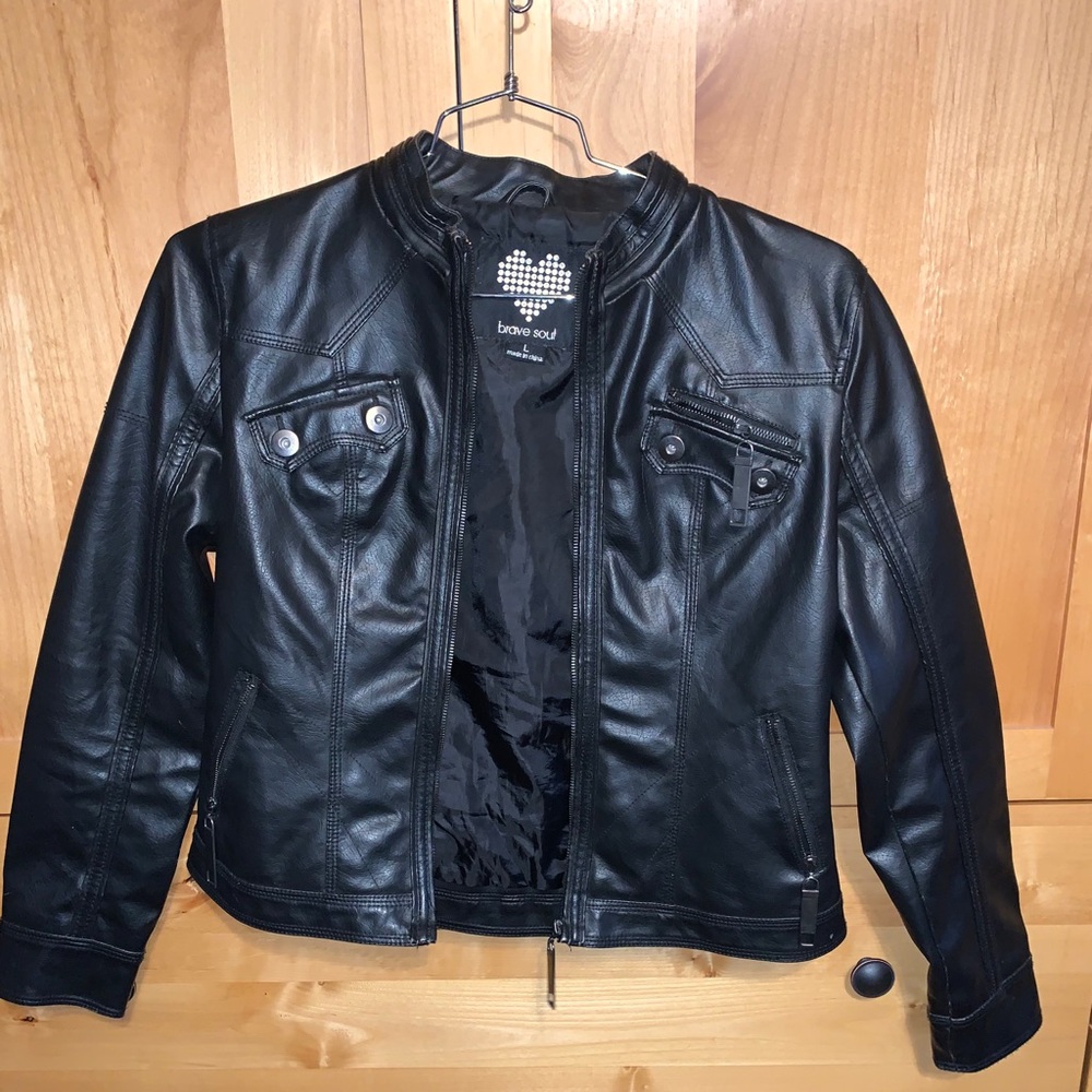 Brave Soul Authentic leather jacket